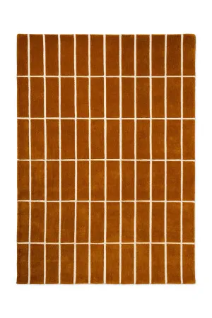 Marimekko Tiiliskivi Brown 132905 by Marimekko, a Contemporary Rugs for sale on Style Sourcebook