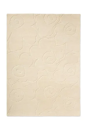 Marimekko Piirto Unikko Natural White 133701 by Marimekko, a Contemporary Rugs for sale on Style Sourcebook