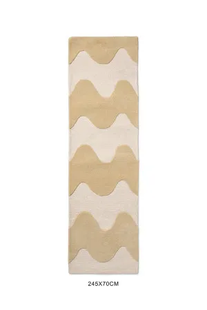 Marimekko Lokki Butter 133901 Runner by Marimekko, a Contemporary Rugs for sale on Style Sourcebook