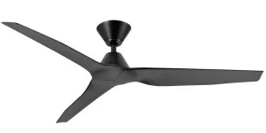 Fanco Infinity-iD V3 54" DC Ceiling Fan with Remote - Black by Fanco, a Ceiling Fans for sale on Style Sourcebook