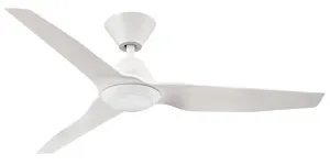 Fanco Infinity-iD V3 48" DC Ceiling Fan with 3CCT LED Light and Remote - White by Fanco, a Ceiling Fans for sale on Style Sourcebook