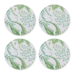 Fern Round Hard Coaster Set 4 by Madras Link, a Tableware for sale on Style Sourcebook