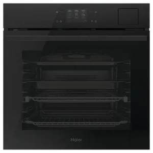 Haier 60cm 600 Series Built-in Oven with Air Fry & Steam Assist Black HWO60S25TTPB5 by Haier, a Ovens for sale on Style Sourcebook