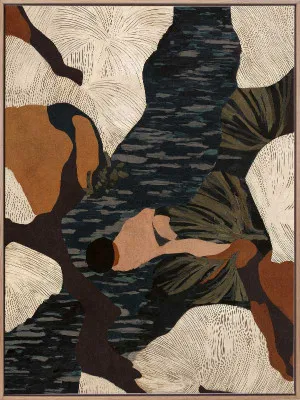 Between Banks I Canvas Art Print by Urban Road, a Prints for sale on Style Sourcebook