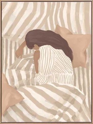 Allaine in Warm Hush Canvas Art Print by Urban Road, a Prints for sale on Style Sourcebook