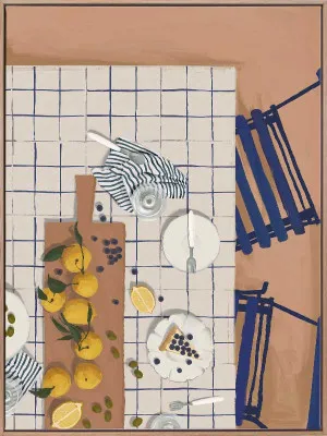 After Lunch Canvas Art Print by Urban Road, a Prints for sale on Style Sourcebook