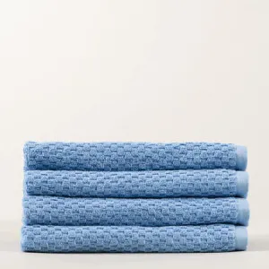 Hand Towel - 100% Cotton, Teal - Canningvale by Canningvale_Fresco, a Sheets for sale on Style Sourcebook