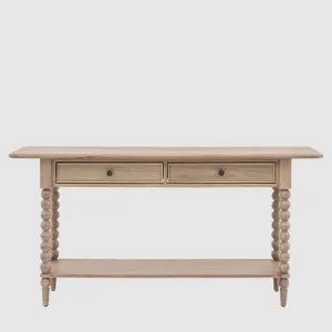 Artisan 2 Drawer Console Table 1650x400x800mm by Gallery Home, a Christmas for sale on Style Sourcebook