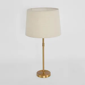 Bailey Table Lamp Base Brass - Base Only by Emac & Lawton, a Christmas for sale on Style Sourcebook