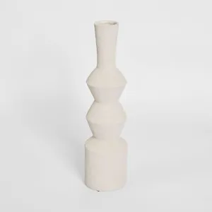Goya Tall Vase Chalk by MRD Home, a Christmas for sale on Style Sourcebook