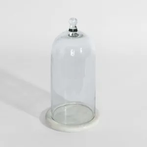 Franche Candle Cloche Marble White by Florabelle Living, a Christmas for sale on Style Sourcebook