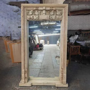 Decorative Wooden Big Mirror Large by Florabelle Living, a Lighting for sale on Style Sourcebook
