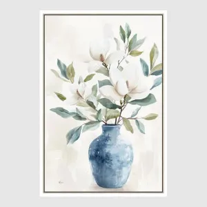 Magnolia Serenity A Wall Art 82.5 x 122.5cm by Florabelle Living, a Christmas for sale on Style Sourcebook
