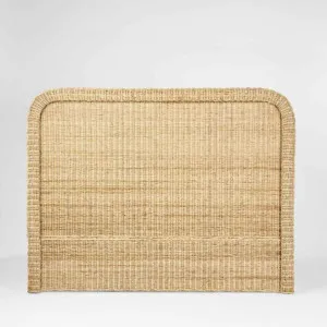 Long Island QS Rattan Bedhead by OneWorld Collection, a Christmas for sale on Style Sourcebook