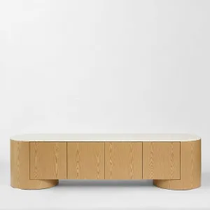 Arlo Entertainment Unit Light Oak & Terrazzo by MRD Home, a Lighting for sale on Style Sourcebook