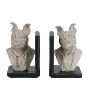 Hamish Bulldong Bookends Set of 2 by Florabelle Living, a Decorative Accessories for sale on Style Sourcebook