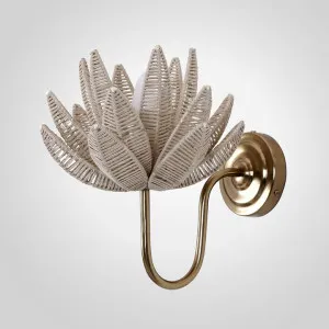 Cogee Jute Flower Wall Light by Emac & Lawton, a Christmas for sale on Style Sourcebook