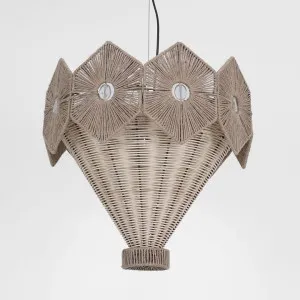Havana Rattan and Jute Chandelier by Emac & Lawton, a Christmas for sale on Style Sourcebook