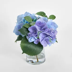 Hydrangea in Vase 31cm Lavender by Florabelle Living, a Christmas for sale on Style Sourcebook