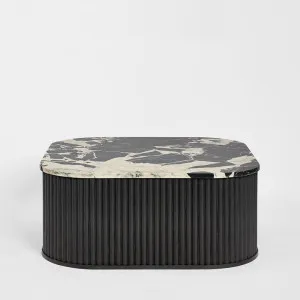 Noir Marble & Black Oak Coffee Table by MRD Home, a Christmas for sale on Style Sourcebook