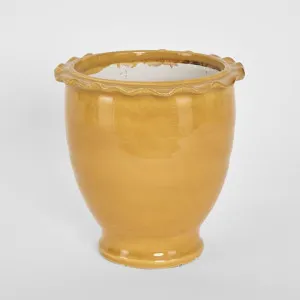 Petal Pot Mustard Large by Florabelle Living, a Christmas for sale on Style Sourcebook