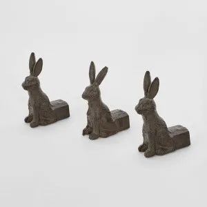 Hare Set of 3 Cast Iron Pot Feet by PERFECT PIECES, a Christmas for sale on Style Sourcebook