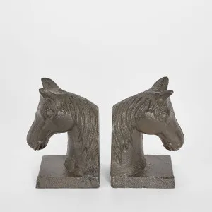 Horse Cast Iron Bookends by PERFECT PIECES, a Christmas for sale on Style Sourcebook