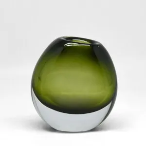 Syllene Handblown Glass Vase Green by Florabelle Living, a Christmas for sale on Style Sourcebook