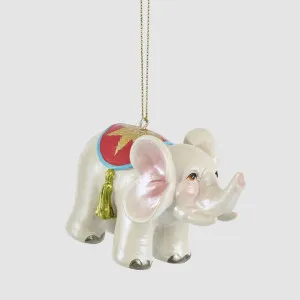 Esmeralda Circus Elephant Decoration by Vixen & Velvet, a Christmas for sale on Style Sourcebook