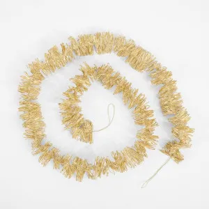 Golden Ribbon Tinsel Garland by Vixen & Velvet, a Christmas for sale on Style Sourcebook