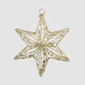 Sparkle Star Decoration by Vixen & Velvet, a Christmas for sale on Style Sourcebook