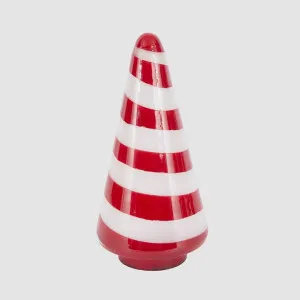 Candy Cane Stripe Cone Tree Large by Vixen & Velvet, a Christmas for sale on Style Sourcebook