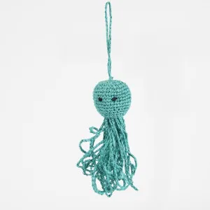 Handmade Crochet Octopus Decoration Teal by Vixen & Velvet, a Decorative Accessories for sale on Style Sourcebook