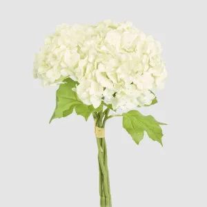 Mini Hydrangea Posy White by Florabelle Living, a Decorative Accessories for sale on Style Sourcebook