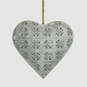 Etienne Lace Heart Decoration Large by PERFECT PIECES, a Plants for sale on Style Sourcebook