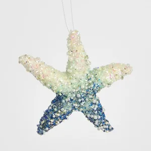 Med Gem Starfish Hanging Decoration Small by Vixen & Velvet, a Christmas for sale on Style Sourcebook