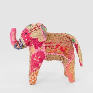 Khambadiya Handmade Elephant Fuchsia by Vixen & Velvet, a Christmas for sale on Style Sourcebook