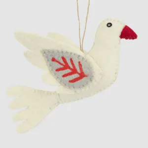 Peace Dove Felt Decoration by Vixen & Velvet, a Lighting for sale on Style Sourcebook