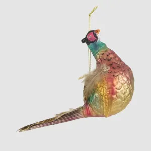 Festive Pheasant Decoration by Vixen & Velvet, a Lighting for sale on Style Sourcebook