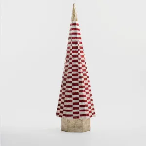 Checker Capiz Cone Tree Red by Vixen & Velvet, a Plants for sale on Style Sourcebook