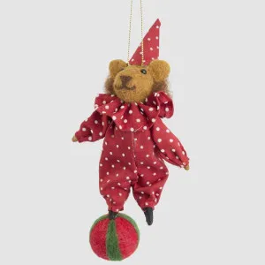 Cyrus Circus Lion on Ball Hanging Decoration by Vixen & Velvet, a Decorative Accessories for sale on Style Sourcebook