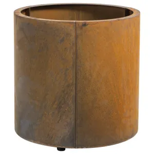 Yantis 50x50cm Corten Steel Round Planter, Rust by Schots, a Baskets, Pots & Window Boxes for sale on Style Sourcebook