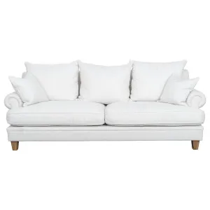 Laura 3 Seater Fabric Sofa, Pearl White by Schots, a Sofas for sale on Style Sourcebook