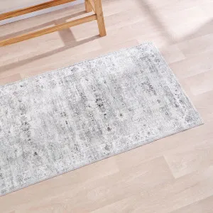 Habitat Jasper Washable Floor Runner Green by Habitat, a Contemporary Rugs for sale on Style Sourcebook