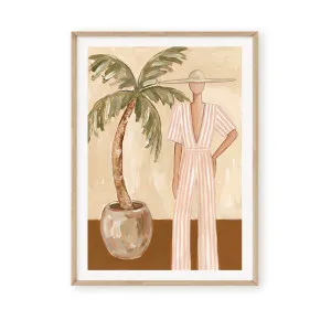 Resort - Pink Stripe by Boho Art and Styling, a Original Artwork for sale on Style Sourcebook