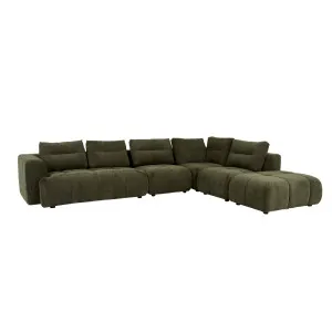 Sidney Tullio 2 Seater Left Arm Sofa - Poker Military by GlobeWest, a Sofas for sale on Style Sourcebook