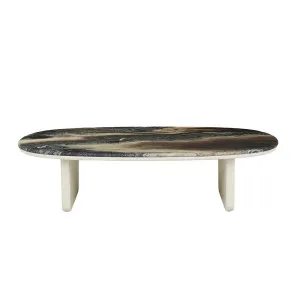 Nido Marble Coffee Table - Matt Storm Marble - Porcelain by GlobeWest, a Coffee Table for sale on Style Sourcebook