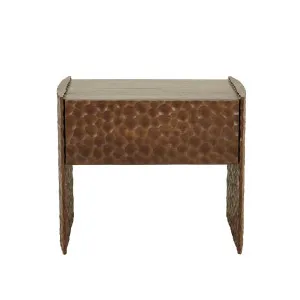 Andes Bedside - Mocha Oak by GlobeWest, a Bedside Tables for sale on Style Sourcebook