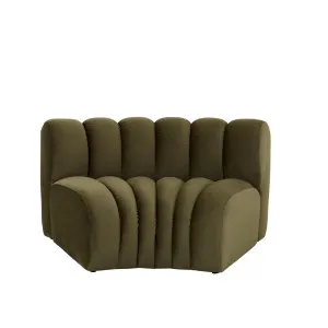 Juno Ziggy 1 Seater Centre Sofa - Loden by GlobeWest, a Sofas for sale on Style Sourcebook
