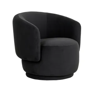 Alto Occasional Chair - Nocturne Velvet by GlobeWest, a Chairs for sale on Style Sourcebook